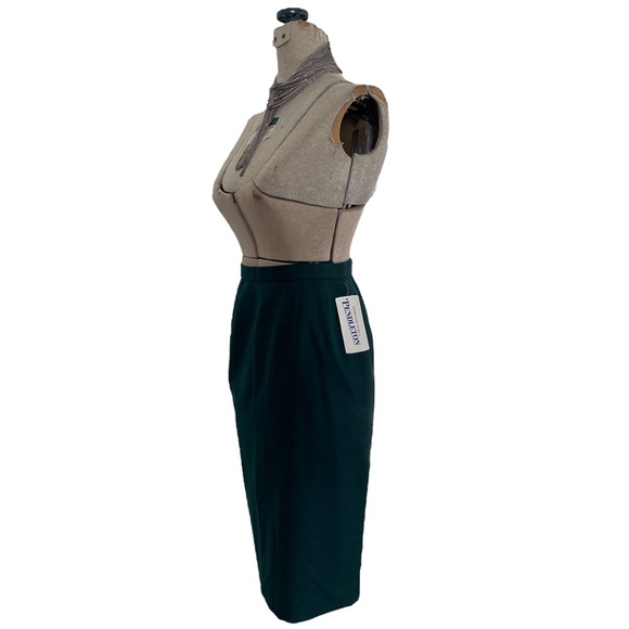 New Pendleton USA Wool Dark Green Skirt 4 P - Picture 5 of 16
